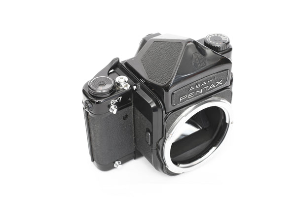 Pentax 6x7 with TTL Prism Finder - cl'a and new light seals June 2024